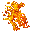 Blazing fire elemental